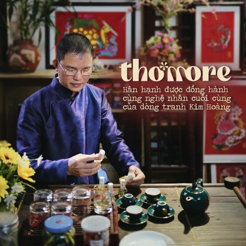 THƠMORE x TRANH KIM HOÀNG - SỰ TIẾP NỐI DI SẢN 2 THƠMORE x TRANH KIM HOÀNG - SỰ TIẾP NỐI DI SẢN