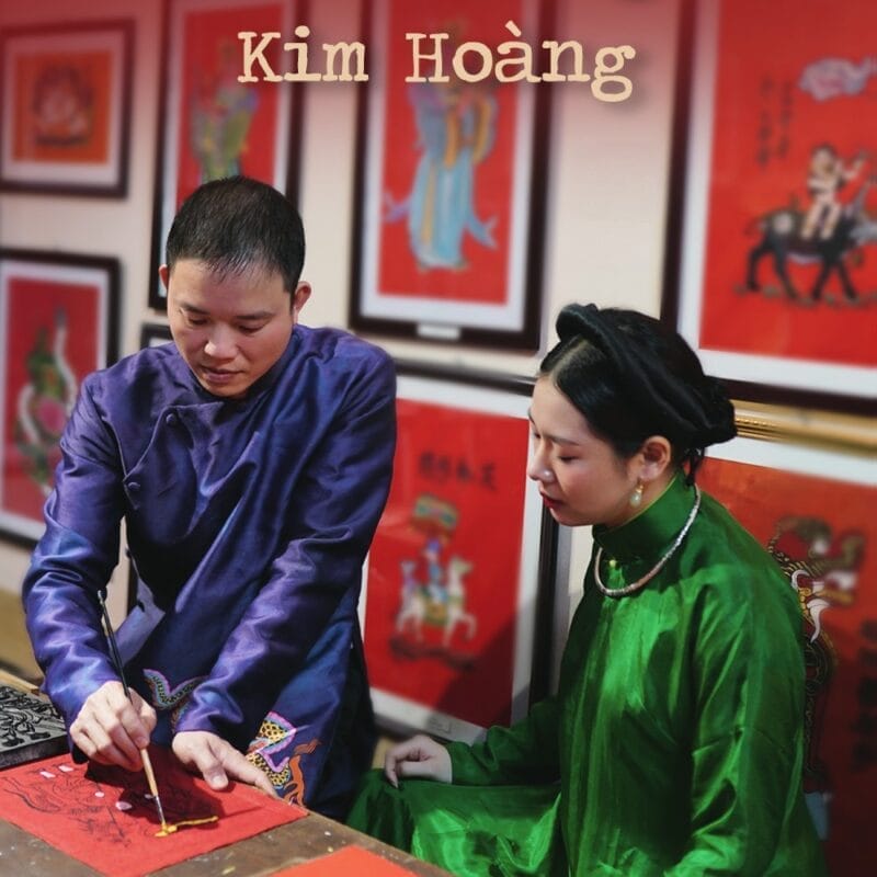 THƠMORE x TRANH KIM HOÀNG - SỰ TIẾP NỐI DI SẢN 9 TRANH KIM HOÀNG - DI SẢN QUÝ BÁU MANG HỒN CỐT BẮC BỘ