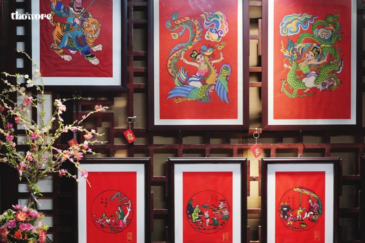 THƠMORE x TRANH KIM HOÀNG - SỰ TIẾP NỐI DI SẢN 7 TRANH KIM HOÀNG - DI SẢN QUÝ BÁU MANG HỒN CỐT BẮC BỘ