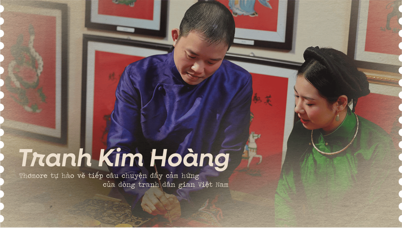 THƠMORE x TRANH KIM HOÀNG - SỰ TIẾP NỐI DI SẢN 4 nước hoa Thơmore tranh kim hoàng
