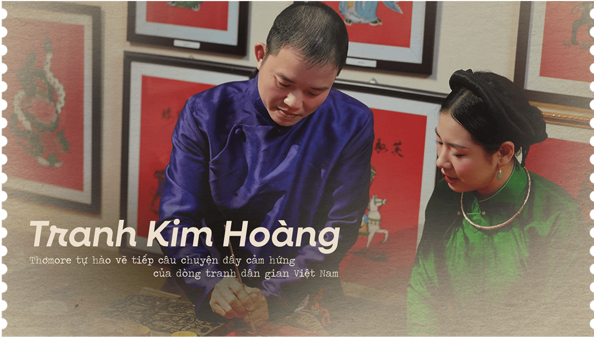 THƠMORE x TRANH KIM HOÀNG - SỰ TIẾP NỐI DI SẢN 3 nước hoa Thơmore tranh kim hoàng