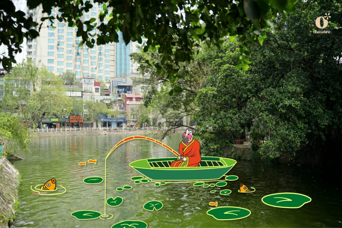 MỘT CHIẾC THUYỀN TRÔI LẶNG LẼ GIỮA DÒNG SÔNG THU 5 NƯỚC HOA THOMORE - MỘT CHIẾC THUYỀN TRÔI LẶNG LẼ GIỮA DÒNG SÔNG THU