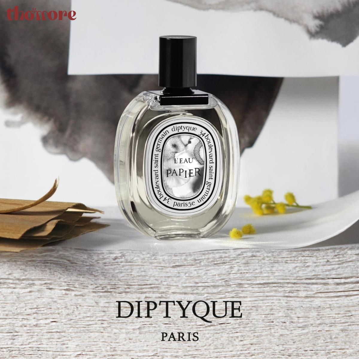 Mùi Xạ Hương Là Mùi Gì? Vì Sao Được Ưa Chuộng Trong Nước Hoa? 4 Nước hoa xạ hương Diptyque L'eau Papier EDT